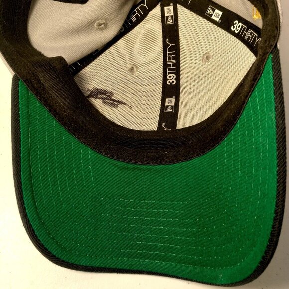 WVU West Virginia Mountaineers Cap Hat New Era Fitted Large XL Stretch Gray - Picture 13 of 14